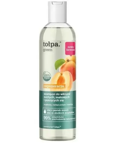 tołpa green odbudowa regenerujący szampon do włosów zniszczonych 300 ml