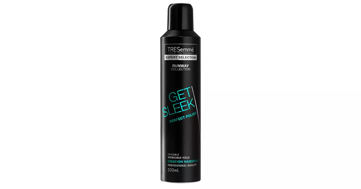 tresemme get sleek lakier do włosów opinie