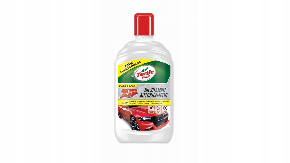 turtle wax zip wax 70-181 500ml essential szampon z woskiem