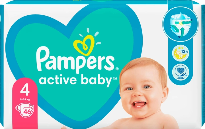 tytuł nosi pieluchy pampers 9