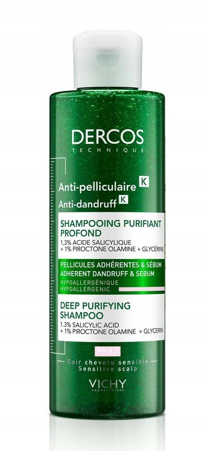 vichy dercos anti dandruff szampon