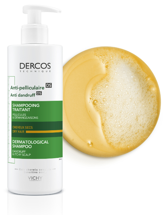 vichy dercos anti-dandruff szampon do włosów z łupieżem tłustym