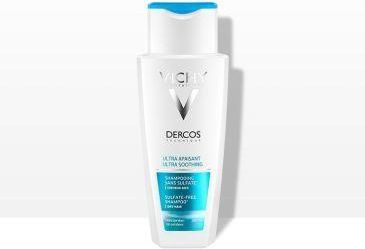 vichy dercos szampon ultrakojący włosy suche 390 ml