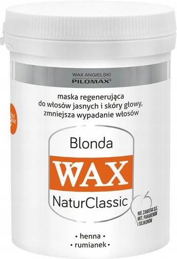 wax odżywka do włosów blond oponie