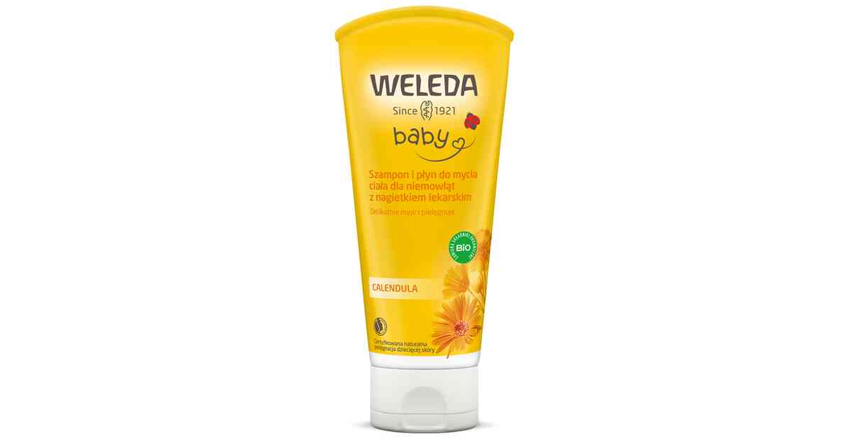 weleda baby szampon dla dzieci nagietek 200ml