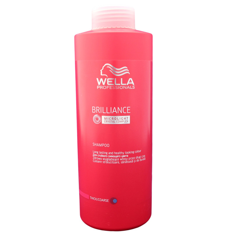 wella brilliance szampon do włosów farbowanych grubych