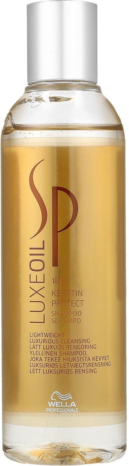 wella sp luxe oil keratin szampon regenerujący do włosów 200ml