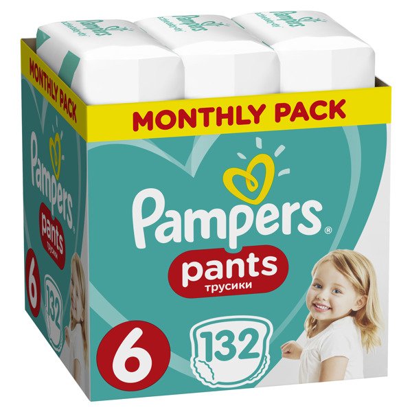 zapas na miesiac pampers 6