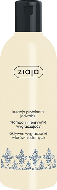 ziaja szampon intensywnie wygładzający z proteinami jedwabiu 300 ml opinie