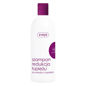 ziaja szampon redukcja łupieżu 400 ml