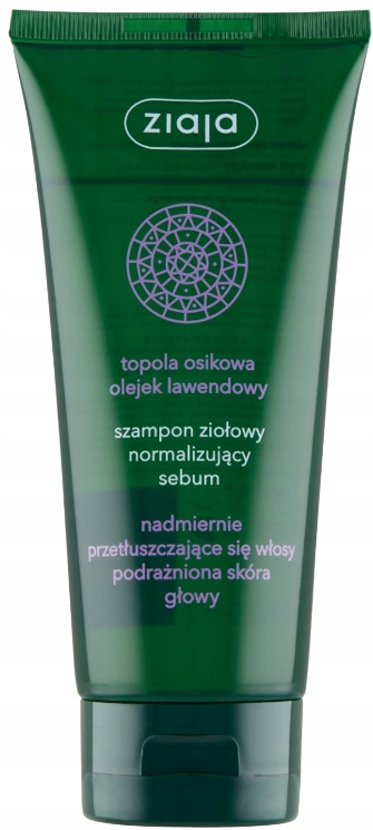 ziaja szampon ziołowy normalizujący sebum skład